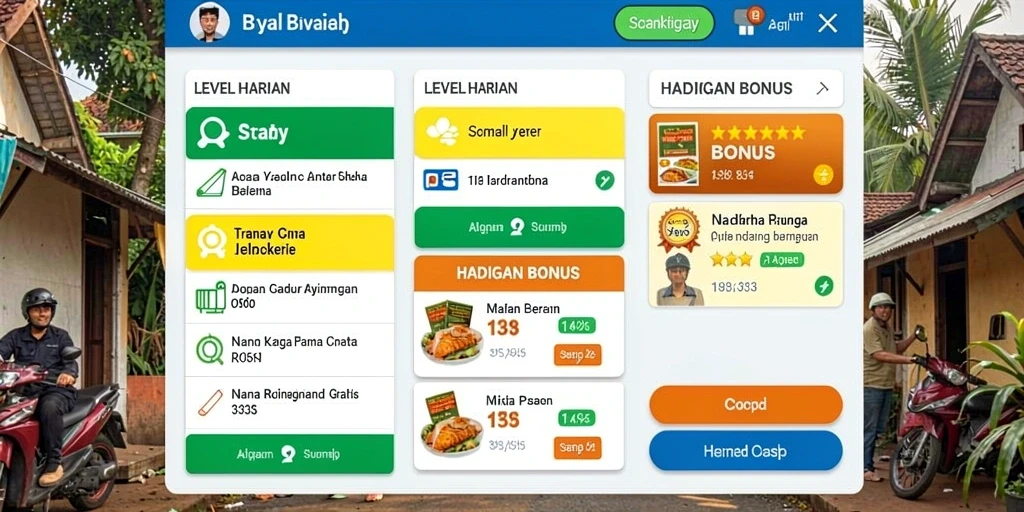 Fitur leaderboard untuk bersaing dengan teman.