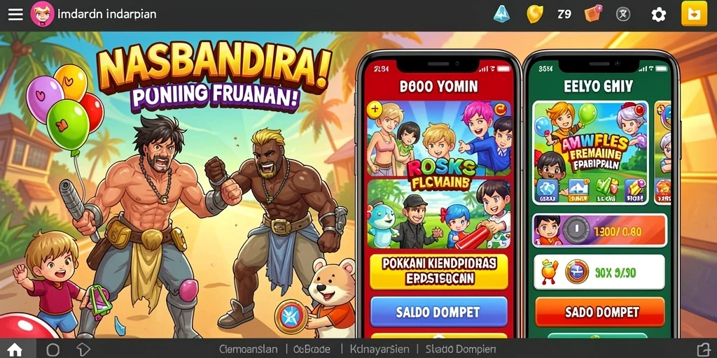 Pengalaman bermain yang seru dan interaktif.