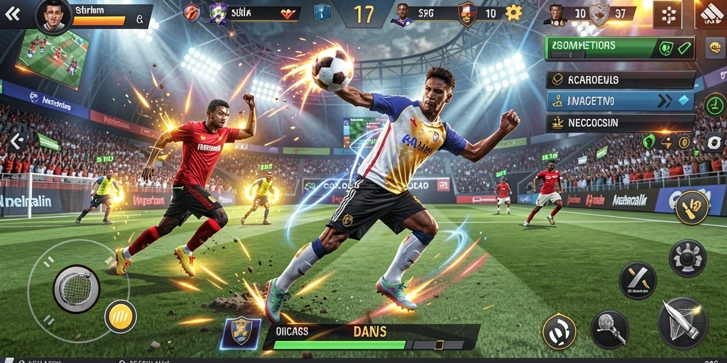Ilustrasi fitur prediksi angka dengan grafik yang informatif.
