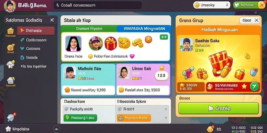 Hadiah menunggu Anda di setiap putaran!